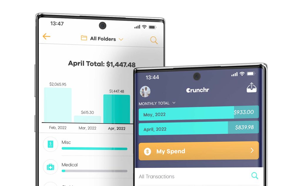 Expense tracking app
